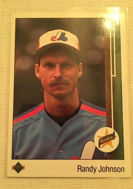 1989 Upper Deck 25 RANDY JOHNSON Rookie RC Mint PSA Card EBay