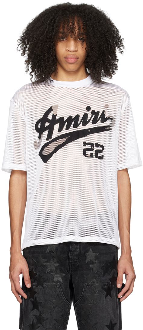 Amiri White T Shirt Ssense Canada