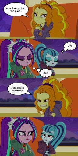 The Dazzlings Comics | Mlp my little pony, My little pony, Glitter force