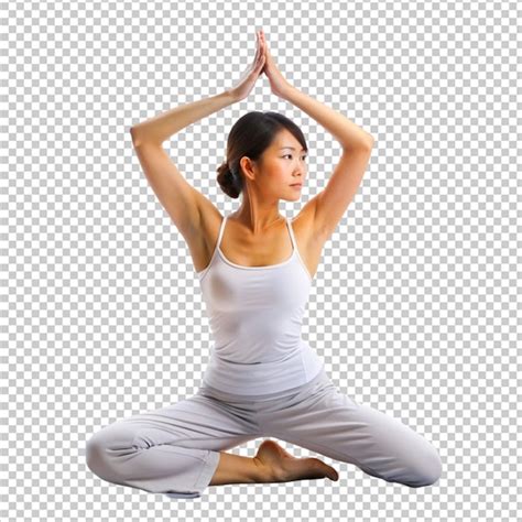 Premium PSD Practice Yoga Transparent Background