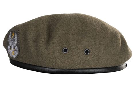 Polski Beret Wojskowy Wot Z Or Em We Niany Oliv