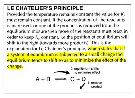 Chemical Equilibrium Le Chateliers Principle Thedrudgereort Web