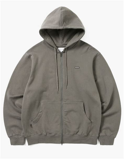 Thisisneverthat T N T Classic Hdp Zip Up Sweat Dark Mocha