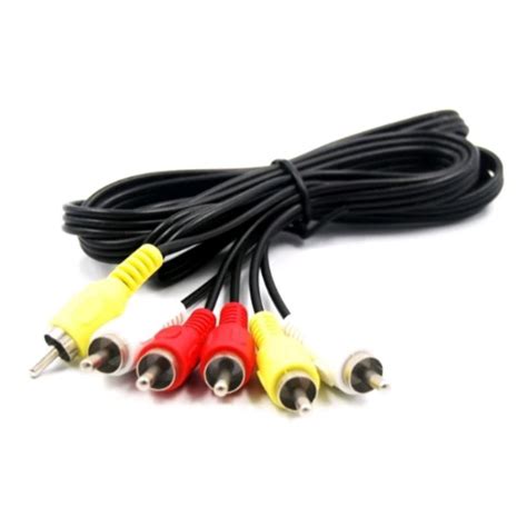 Jual KABEL RCA SET TOP BOX RCA TO RCA Kabel Merah Putih Kuning UNTUK TV