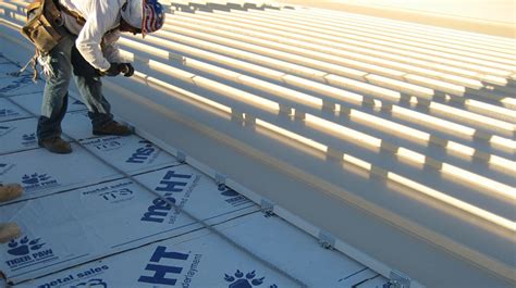 Roofing Underlayment For A Metal Roof Felt Synthetic Or High Temp