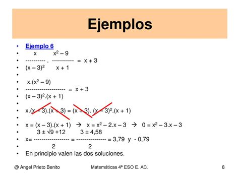 ECUACIONES U D 4 4º ESO E Angel Prieto Benito ppt descargar