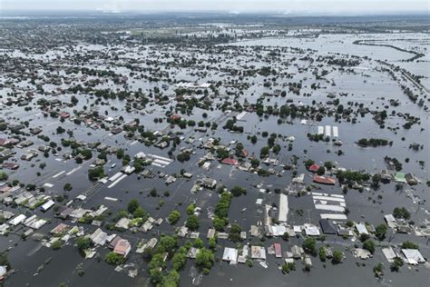 Photos Flood Damage After The Destruction Of Ukraines Kakhovka Dam