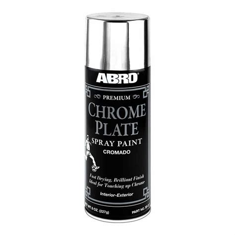 ABRO PREMIUM CHROME PLATE SPRAY PAINT MotorCars