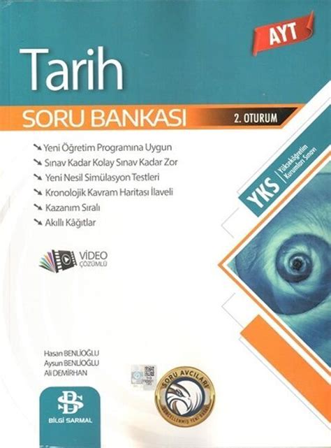 Bilgi Sarmal Yayınları AYT Tarih Soru Bankası Aysun Benlioğlu