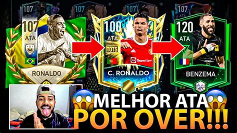 O MELHOR ATACANTE DE CADA OVER DO FIFA MOBILE 2023 DO OVER 100 AO