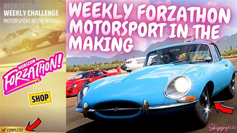 FORZA HORIZON 5 How To Complete Weekly Forzathon Challenges MOTORSPORT