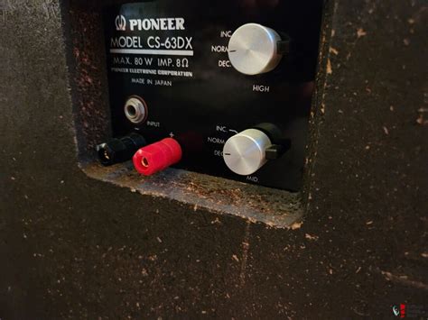 Pioneer Cs 63dx Speakers Photo 5071453 Canuck Audio Mart