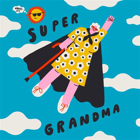 Super Grandma Birthday Card Boomf