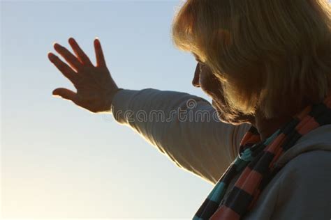 Senior reaching for help stock photo. Image of concept - 2430350 