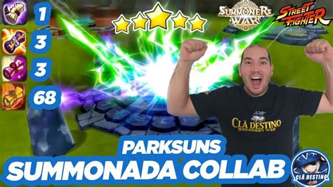 Summonada Street Fighter Parksuns no Summoners War By Clã Destino