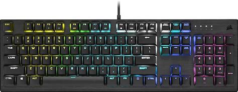 Corsair K Rgb Pro Low Profile Mechanical Gaming Keyboard Cherry Mx