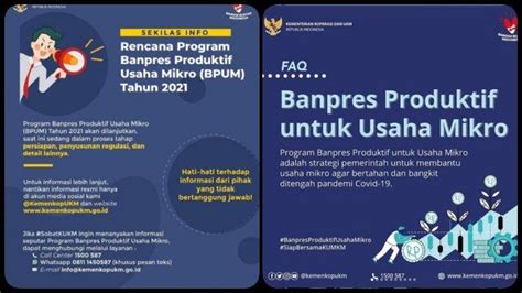 Info Terbaru Blt Umkm 2021 Dilanjutkan Cara Dan Syarat Daftar Siapkan Ktp And Sku Cair Rp 2 4