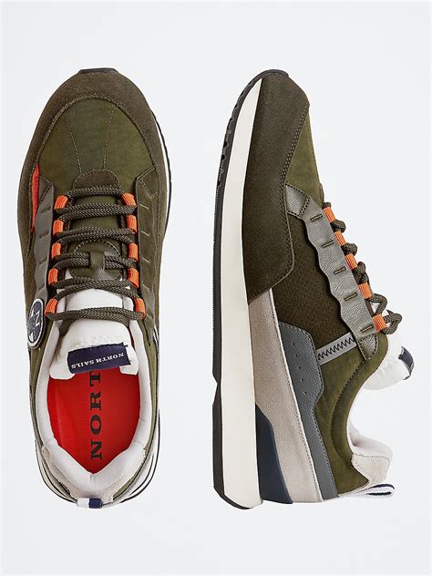 Suede And Nylon Sneakers Shoes North Sails Collection