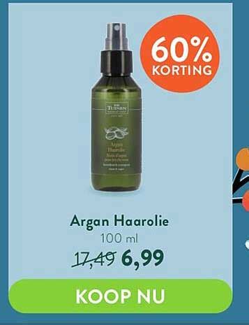 De Tuinen Argan Haarolie Aanbieding Bij Holland Barrett 1Folders Nl