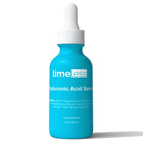 Timeless Skin Care Hyaluronic Acid Vitamin C Serum Ml Ml