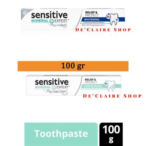 Jual Pepsodent Sensitive Expert 100 G Free Sikat Gigi Shopee Indonesia