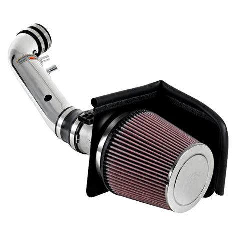 K N 69 3524TP 69 Series Typhoon Aluminum Polished Cold Air Intake