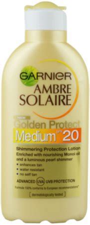 Garnier Ambre Solaire Golden Protect mléko na opalování SPF 20 notino cz