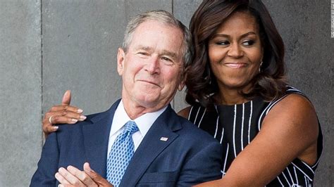 George W. Bush explains his fondness for Michelle Obama - CNNPolitics