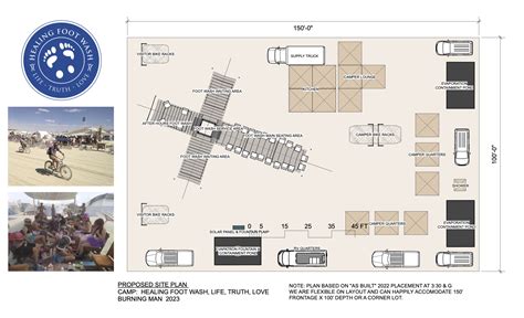 Just Submitted Our 2023 Healing Foot Wash Theme Camp At Burning Man