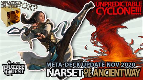 Narset Of The Ancient Way Standard Deck Update Unpredictable Cyclone