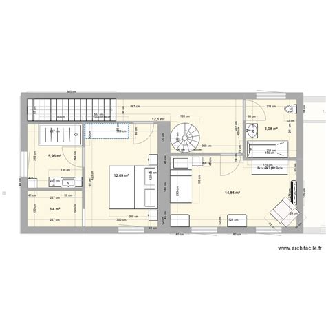 maison du bonheur 11 meublé ok Plan 14 pièces 181 m2 dessiné par