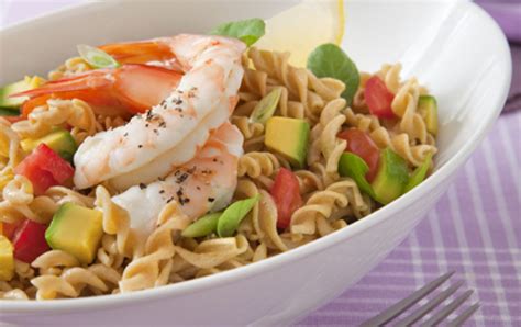 Prawn, Avocado and Roma Tomato Pasta Salad - San Remo