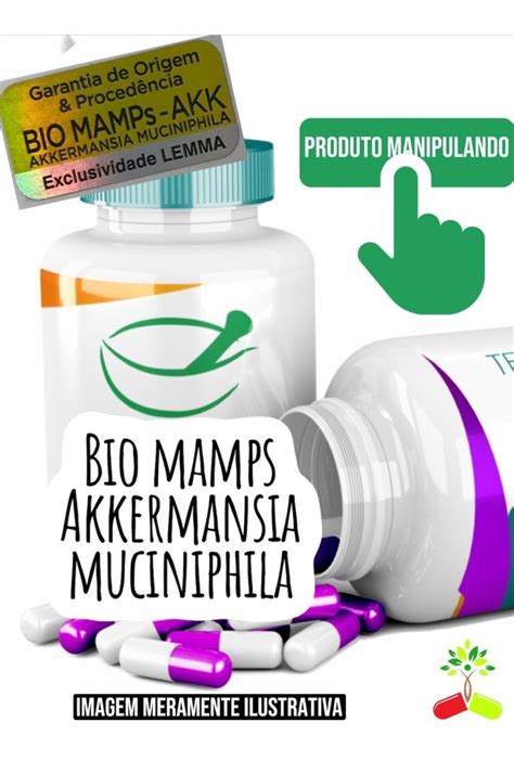 Bio Mamps Lac Gasseri Casei Rhamnosus Akkermansia 30 Frete grátis