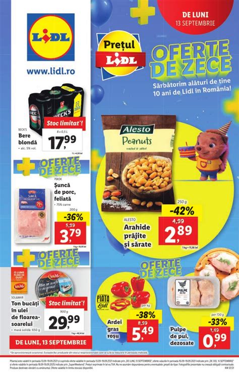 Catalog Lidl Septembrie Septembrie Catalog Promotii Lidl