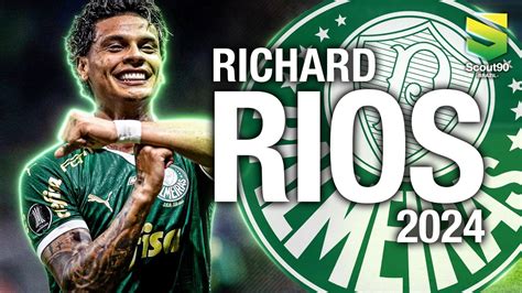 Richard Ríos 2024 Magic Skills Assists Goals Palmeiras HD