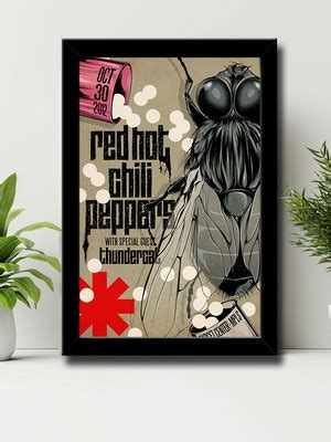 Quadro Red Hot Chili Peppers Mdf Elo Produtos Especiais