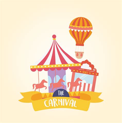 Fun fair, carnival, and entertainment recreation composition 1432330 ...