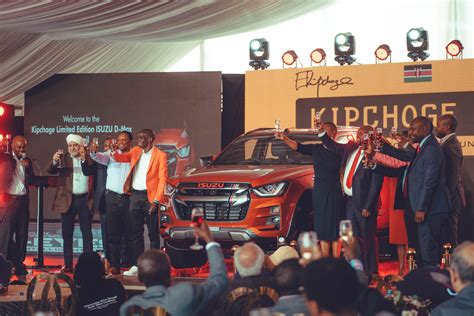 Isuzu Officially Unveils Kipchoge Limited Edition D Max Pickups