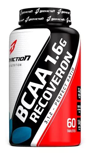 Suplemento En Comprimidos Bodyaction BCAA 1 6g Recoveron Bodyaction En