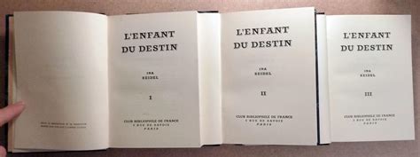 L Enfant Du Destin Tomes By Ina Seidel Tr S Bon Couverture Rigide