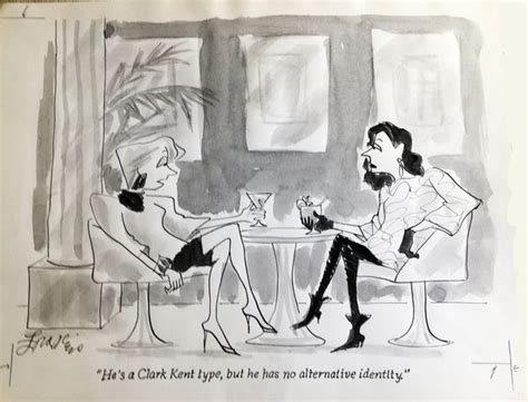 Clark Kent | Original And Unique New Yorker Magazine Cartoon Art ...