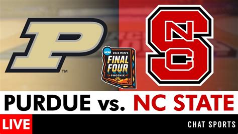 Purdue Vs Nc State Final 4 Stream Live Streaming Scoreboard Play By Play Highlights Youtube