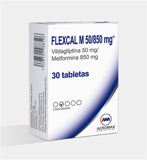 Flexcal M 50 850Mg Tabletas FarmaciaRD