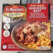 El Monterey Shredded Beef Slow Cooked Calories Nutrition Analysis