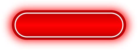 Red Neon Button Glowing Neon Button 10984293 Png