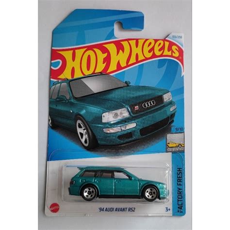 Hot Wheels 94 Audi Avant Rs2 With Cover Shopee Malaysia
