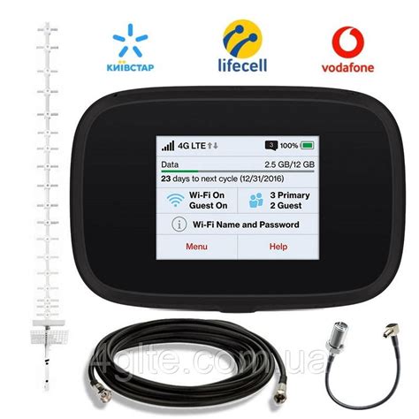 Комплект 4G WiFi Роутер Novatel MiFi7000 C Антенной 21дБ — Купить ...