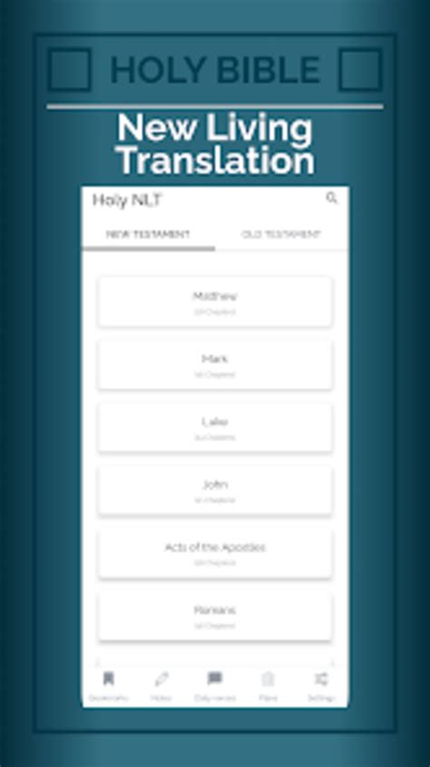 New Living Translation Bible for Android - Download