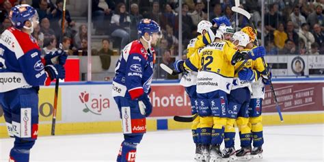 Hc Davos Feiert Ersten Ausw Rtssieg Gegen Den Zsc Seit Januar