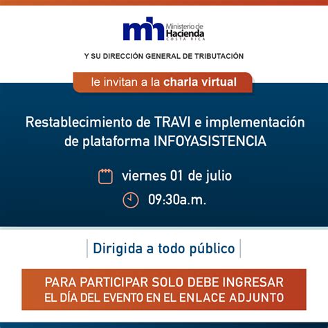 Ministerio Hacienda De Costa Rica On Twitter Charla Virtual